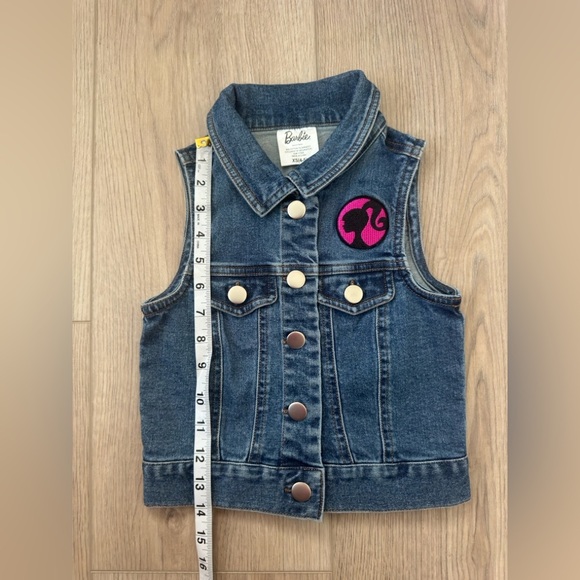 Barbie Denim Vest for Girl ๐ง๐๐๐๐ - Picture 5 of 6